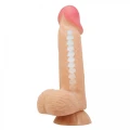 BAILE - Sliding Skin 8,1'' Flesh, Bendable Suction base TPR