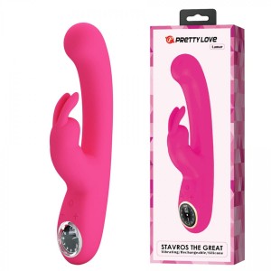 PRETTY LOVE - Lamar Pink, 10 vibration functions 9 speed levels