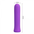 PRETTY LOVE - Blanche Dark Purple, 12 vibration functions Memory function