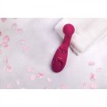 Gen - Rechargeable Triple Action G-Spot Vibrator with Pulse Wave  and Vibrating Bristles - Pink