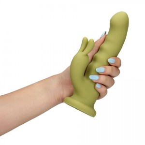 WIBRATOR KRÓLICZEK - LOVELINE Ultra Soft Silicone Rotating Rabbit Vibrator