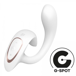 WIBRATOR WIELOFUNKCYJNY - SATISFYER G for Goddess 1 white