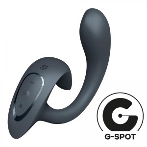 WIBRATOR WIELOFUNKCYJNY - SATISFYER G for Goddess 1 dark grey