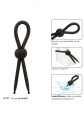 Silicone Lasso Black