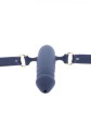 Silicone Breathable Penis Gag Blue