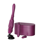 LUKSUSOWA SEX MASZYNA Z APLIKACJĄ - Zalo SESH Compact Sex Machine Velvet Purple