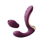 WIBRATOR PUNKTU G Z FUNKCJĄ GRZANIA - Zalo LEGEND Talis Velvet Purple