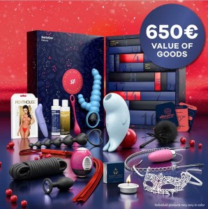 EROTYCZNY KALENDARZ ADWENTOWY - Satisfyer Deluxe Erotic Advent Calendar 2024
