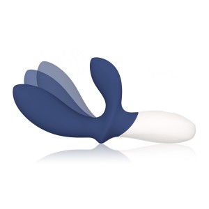 WIBRUJĄCY MASAŻER PROSTATY - Lelo Loki Wave 2 Base Blue