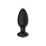 WIBRUJĄCY KOREK ANALNY - Nexus Tornado Medium Black