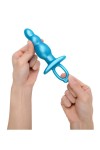 SILIKONOWE KORALIKI ANALNE - B-VIBE BOUNCE PLUG