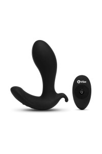 WIBRUJĄCY MASAŻER PROSTATY Z PILOTEM - B-VIBE EXPAND PLUG