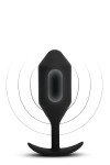 WIBRUJĄCY KOREK ANALNY - B-VIBE VIBRATING SNUG PLUG 5 BLACK