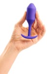 KOREK ANALNY - B-VIBE SNUG PLUG 2 PURPLE