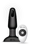 WIBRUJĄCY KOREK ANALNY Z PILOTEM - B-VIBE RIMMING PLUG 2 BLACK