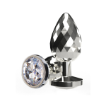 ZDOBIONY KRYSZTAŁKIEM DISCO KOREK ANALNY - NS Novelties Diamond Plug Large