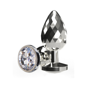 ZDOBIONY KRYSZTAŁKIEM DISCO KOREK ANALNY - NS Novelties Diamond Plug Large