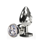 ZDOBIONY KRYSZTAŁKIEM DISCO KOREK ANALNY - NS Novelties Diamond Plug Small