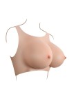 REALISTYCZNE PIERSI DO NOSZENIA - GENDER X UNDERGARMENTS - PLATE E-CUP LIGHT