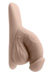REALISTYCZNY PENIS Z JĄDRAMI - GENDER X 4INCH PACKER LIGHT FLESH