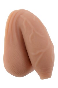 REALISTYCZNY PENIS Z JĄDRAMI - GENDER X THE  UNCIRCUMCISED  PACKER MEDIUM