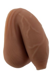 REALISTYCZNY PENIS Z JĄDRAMI - GENDER X THE  UNCIRCUMCISED  PACKER DARK