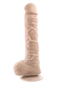 GENDER X 10 INCH 25 CM FLEXSKIN POSEABLE TRUE FEEL DILDO LIGHT