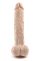 GENDER X 10 INCH 25 CM FLEXSKIN POSEABLE TRUE FEEL DILDO LIGHT