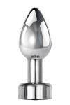 WIBRUJĄCY METALOWY KOREK ANALNY - GENDER X ROCKIN' METAL PLUG