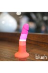 SILIKONOWE DILDO Z PRZYSSAWKĄ - BLUSH AVANT P3 BEAUTY LESBIAN PRIDE