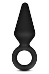 SILIKONOWY KOREK ANALNY - BLUSH ANAL ADVENTURES PLATINUM LOOP PLUG - SMALL