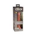King Cock Silikonowe dildo Elite 7" Dual Density Silicone Cock Tan