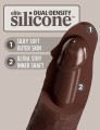 King Cock Silikonowe Dildo Elite 7" Dual Density Silicone Cock Brown