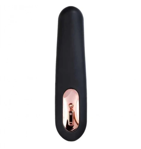 Unrealistic vibrator WANAME D-SPLASH TSUNAMI, silicone, black, 18.3 cm