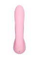 JOS Multifunctional clitoral stimulator JUNA, pink, 15 cm