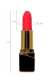 Mini-vibrator Flovetta by Toyfa PANSIES, ABS plastic, black, 9 cm