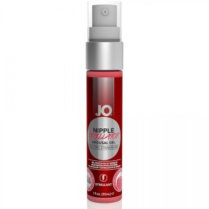 SMAKOWY ŻEL STYMULUJĄCY - System JO Nipple Titillator Strawberry 30 ml