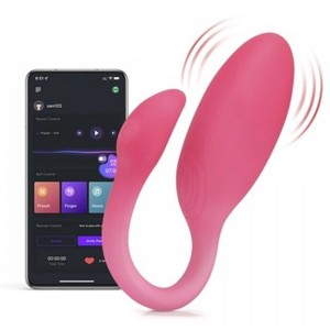 WIBRUJĄCE JAJECZKO Z APLIKACJĄ - Magic Motion Flamingo Max Pink Vibrating Bullet