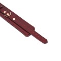 Liebe Seele kajdanki Wine Red Handcuffs