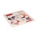 Liebe Seele Kinbaku Ukiyoe Bal Gag with Red Rosy Leather Straps