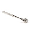 Liebe Seele ostroga Three-Row Wartenberg Pinwheel Silver