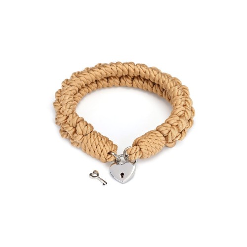Liebe Seele obroża Shibari Bound You II Rope Collar (Lockable)