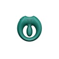 Pierścień erekcyjny ze stymulatorem Apis Turquoise Green Zalo