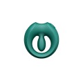 Pierścień erekcyjny ze stymulatorem Apis Turquoise Green Zalo