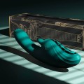 Wibrator króliczek Ares Turquoise Green Zalo