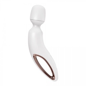 MASAŻER EROTYCZNY - SATISFYER Wand-erland (White/Rosegold)