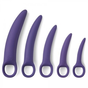 ZESTAW SILIKONOWYCH Dilatorów Waginalnych - Embrace & Thrive Silicone Dilator Set - 5 Pieces