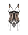 Soranna gorset i stringi otwarte   S/M