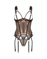 Soranna gorset i stringi otwarte  L/XL