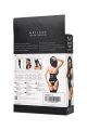 Wetlook body Marcia - black L